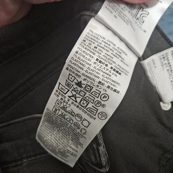 Levis 505 Black Straight Leg Jeans! - Picture 6 of 9